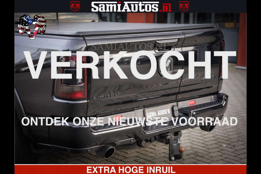 Dodge Ram 1500 LIMITED BLACK OPS | 5.7 V8 402 PK HEMI | MEEST VOLLE EN LUXE UITVOERING | CREW CAB | DUBBELE CABINE DC 5 PERSOONS | CREW CAB 5 PERSOONS | DUBBELE CABINE DC | MEEST ROYALE EN COMFORTABELE BEDRIJFSAUTO | HEAD-UP | LUCHTVERING | RONDOM CAMERA | MWK KLEP | PANORAMA DAK |