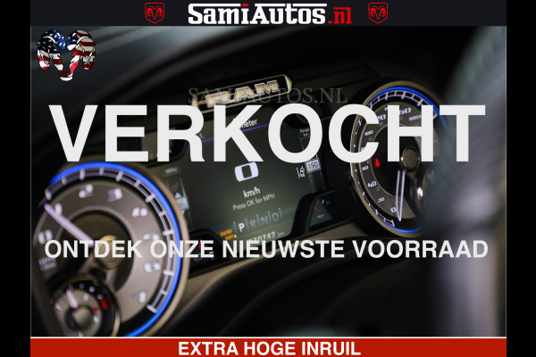 Dodge Ram 1500 LIMITED BLACK OPS | 5.7 V8 402 PK HEMI | MEEST VOLLE EN LUXE UITVOERING | CREW CAB | DUBBELE CABINE DC 5 PERSOONS | CREW CAB 5 PERSOONS | DUBBELE CABINE DC | MEEST ROYALE EN COMFORTABELE BEDRIJFSAUTO | HEAD-UP | LUCHTVERING | RONDOM CAMERA | MWK KLEP | PANORAMA DAK |