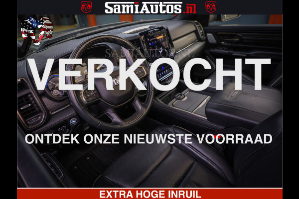 Dodge Ram 1500 LIMITED BLACK OPS | 5.7 V8 402 PK HEMI | MEEST VOLLE EN LUXE UITVOERING | CREW CAB | DUBBELE CABINE DC 5 PERSOONS | CREW CAB 5 PERSOONS | DUBBELE CABINE DC | MEEST ROYALE EN COMFORTABELE BEDRIJFSAUTO | HEAD-UP | LUCHTVERING | RONDOM CAMERA | MWK KLEP | PANORAMA DAK |