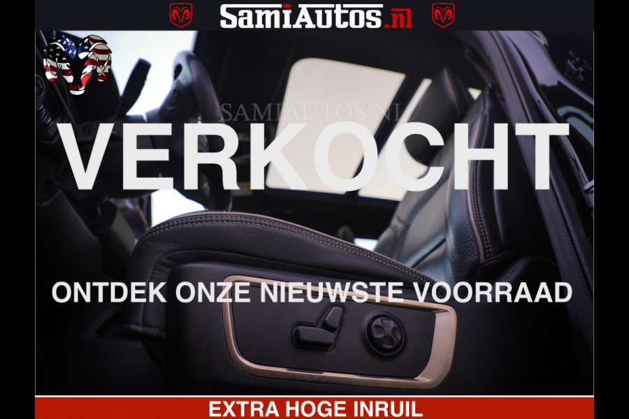Dodge Ram 1500 LIMITED BLACK OPS | 5.7 V8 402 PK HEMI | MEEST VOLLE EN LUXE UITVOERING | CREW CAB | DUBBELE CABINE DC 5 PERSOONS | CREW CAB 5 PERSOONS | DUBBELE CABINE DC | MEEST ROYALE EN COMFORTABELE BEDRIJFSAUTO | HEAD-UP | LUCHTVERING | RONDOM CAMERA | MWK KLEP | PANORAMA DAK |