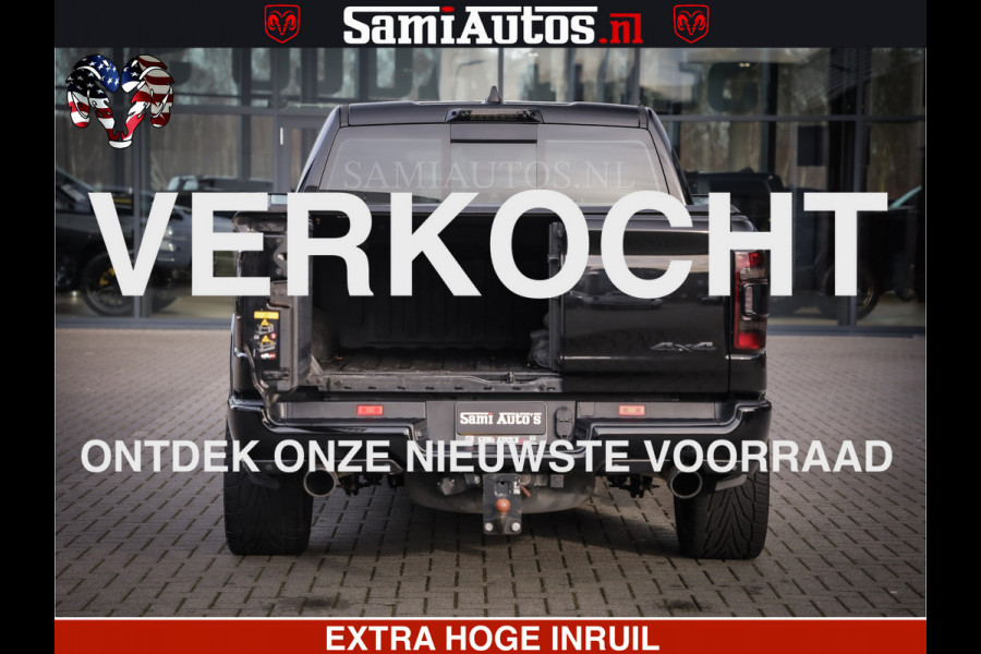 Dodge Ram 1500 LIMITED BLACK OPS | 5.7 V8 402 PK HEMI | MEEST VOLLE EN LUXE UITVOERING | CREW CAB | DUBBELE CABINE DC 5 PERSOONS | CREW CAB 5 PERSOONS | DUBBELE CABINE DC | MEEST ROYALE EN COMFORTABELE BEDRIJFSAUTO | HEAD-UP | LUCHTVERING | RONDOM CAMERA | MWK KLEP | PANORAMA DAK |