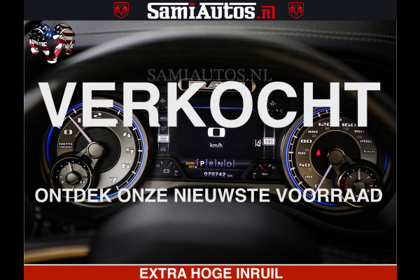 Dodge Ram 1500 LIMITED BLACK OPS | 5.7 V8 402 PK HEMI | MEEST VOLLE EN LUXE UITVOERING | CREW CAB | DUBBELE CABINE DC 5 PERSOONS | CREW CAB 5 PERSOONS | DUBBELE CABINE DC | MEEST ROYALE EN COMFORTABELE BEDRIJFSAUTO | HEAD-UP | LUCHTVERING | RONDOM CAMERA | MWK KLEP | PANORAMA DAK |