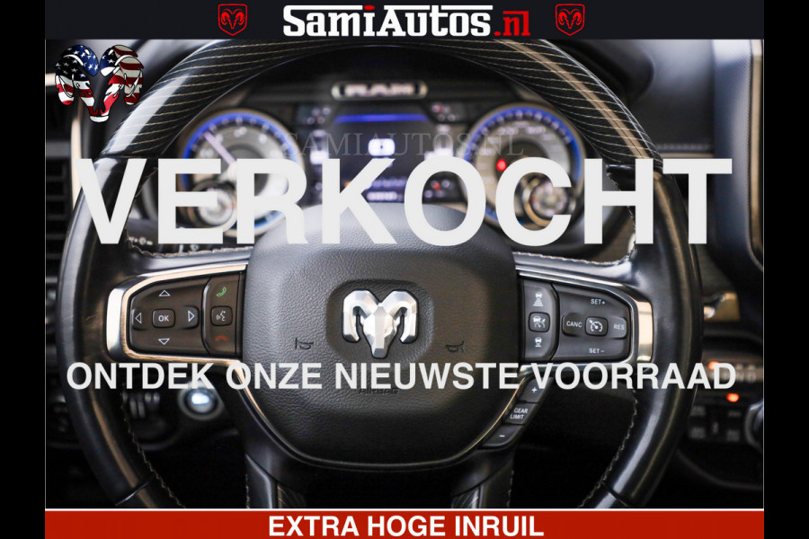 Dodge Ram 1500 LIMITED BLACK OPS | 5.7 V8 402 PK HEMI | MEEST VOLLE EN LUXE UITVOERING | CREW CAB | DUBBELE CABINE DC 5 PERSOONS | CREW CAB 5 PERSOONS | DUBBELE CABINE DC | MEEST ROYALE EN COMFORTABELE BEDRIJFSAUTO | HEAD-UP | LUCHTVERING | RONDOM CAMERA | MWK KLEP | PANORAMA DAK |