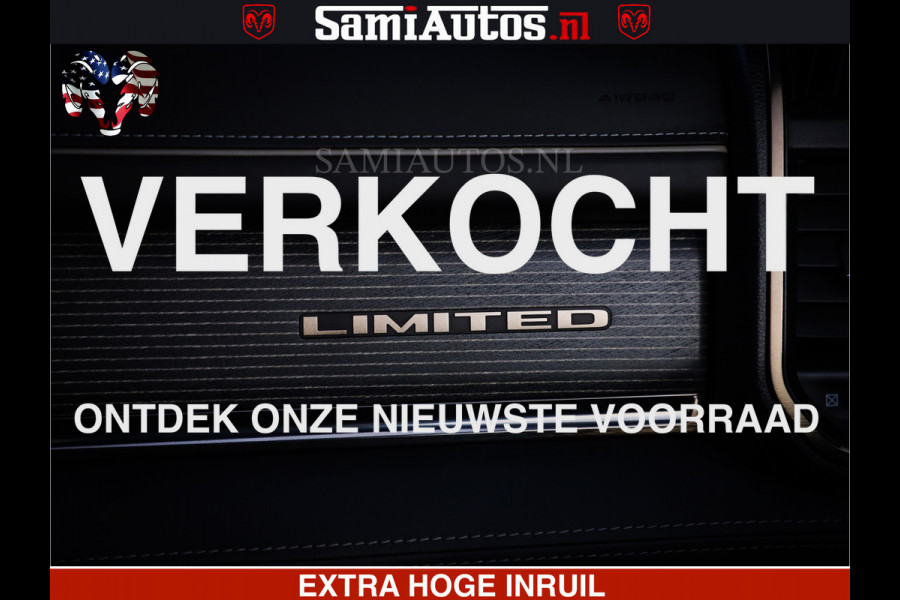 Dodge Ram 1500 LIMITED BLACK OPS | 5.7 V8 402 PK HEMI | MEEST VOLLE EN LUXE UITVOERING | CREW CAB | DUBBELE CABINE DC 5 PERSOONS | CREW CAB 5 PERSOONS | DUBBELE CABINE DC | MEEST ROYALE EN COMFORTABELE BEDRIJFSAUTO | HEAD-UP | LUCHTVERING | RONDOM CAMERA | MWK KLEP | PANORAMA DAK |