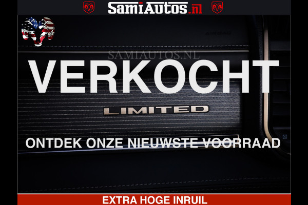 Dodge Ram 1500 LIMITED BLACK OPS | 5.7 V8 402 PK HEMI | MEEST VOLLE EN LUXE UITVOERING | CREW CAB | DUBBELE CABINE DC 5 PERSOONS | CREW CAB 5 PERSOONS | DUBBELE CABINE DC | MEEST ROYALE EN COMFORTABELE BEDRIJFSAUTO | HEAD-UP | LUCHTVERING | RONDOM CAMERA | MWK KLEP | PANORAMA DAK |