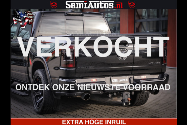 Dodge Ram 1500 LIMITED BLACK OPS | 5.7 V8 402 PK HEMI | MEEST VOLLE EN LUXE UITVOERING | CREW CAB | DUBBELE CABINE DC 5 PERSOONS | CREW CAB 5 PERSOONS | DUBBELE CABINE DC | MEEST ROYALE EN COMFORTABELE BEDRIJFSAUTO | HEAD-UP | LUCHTVERING | RONDOM CAMERA | MWK KLEP | PANORAMA DAK |