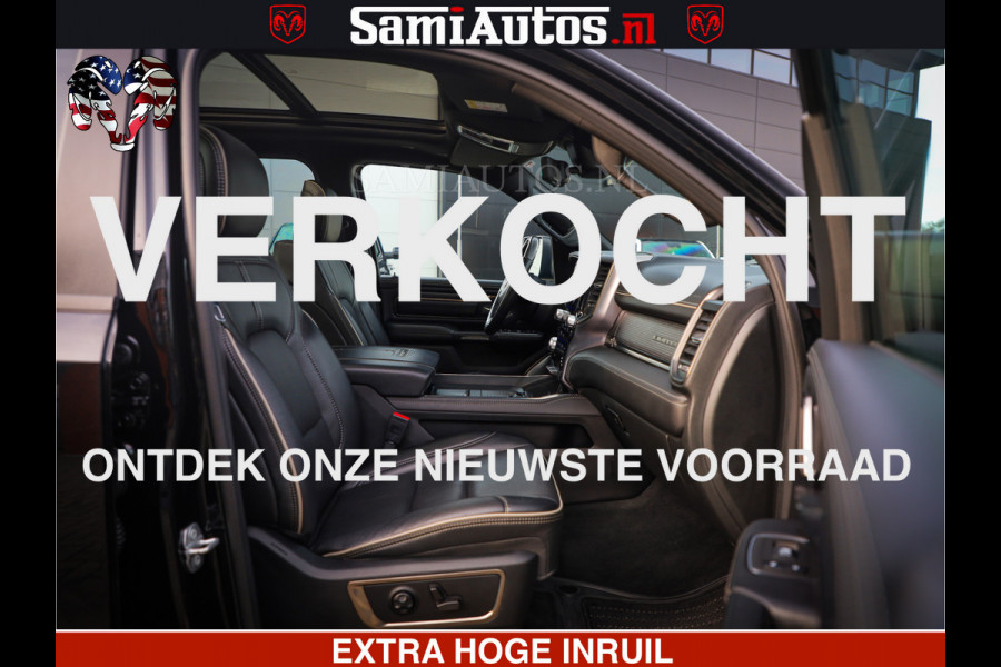 Dodge Ram 1500 LIMITED BLACK OPS | 5.7 V8 402 PK HEMI | MEEST VOLLE EN LUXE UITVOERING | CREW CAB | DUBBELE CABINE DC 5 PERSOONS | CREW CAB 5 PERSOONS | DUBBELE CABINE DC | MEEST ROYALE EN COMFORTABELE BEDRIJFSAUTO | HEAD-UP | LUCHTVERING | RONDOM CAMERA | MWK KLEP | PANORAMA DAK |