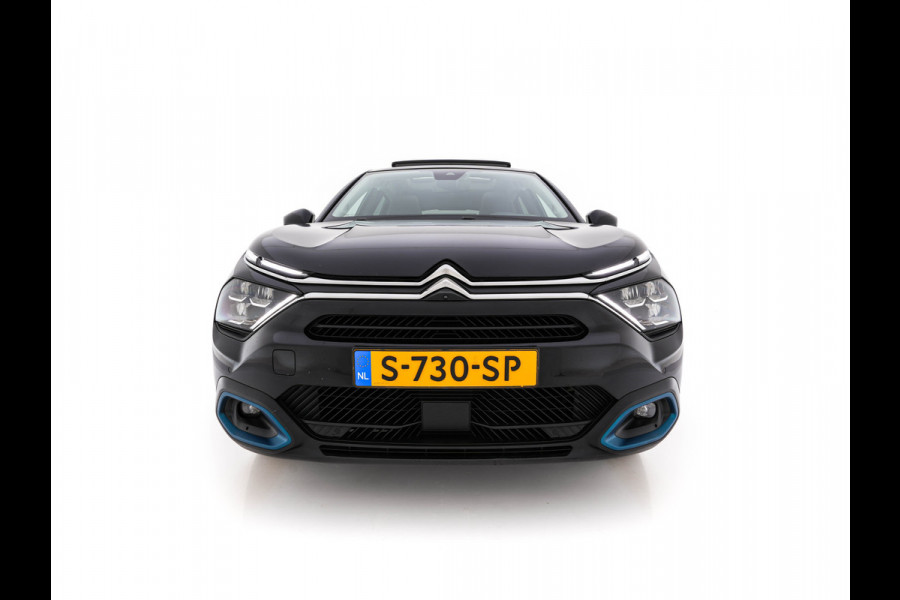 Citroën Ë-C4 Feel 50 kWh [ 3-Fase-11kW ] (INCL-BTW) *PANO | HEAD-UP | LEATHER-FABRIC | FULL-LED | DIGI-COCKPIT | BLINDSPOT | CARPLAY | COMFORT-SEATS | ECC | LANE-ASSIST | KEYLESS | PDC | CRUISE | DAB  | CCS-FASTLOADER | 18''ALU*