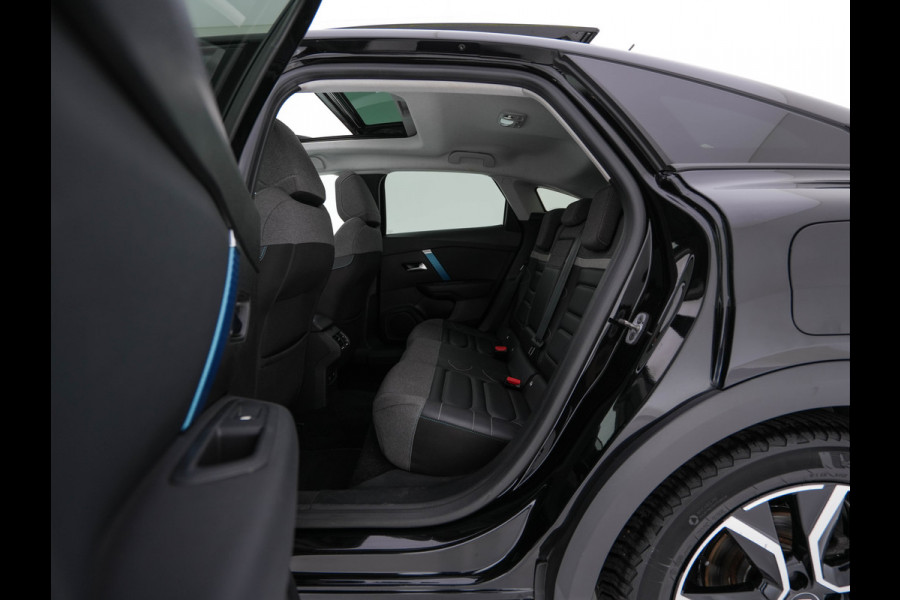 Citroën Ë-C4 Feel 50 kWh [ 3-Fase-11kW ] (INCL-BTW) *PANO | HEAD-UP | LEATHER-FABRIC | FULL-LED | DIGI-COCKPIT | BLINDSPOT | CARPLAY | COMFORT-SEATS | ECC | LANE-ASSIST | KEYLESS | PDC | CRUISE | DAB  | CCS-FASTLOADER | 18''ALU*