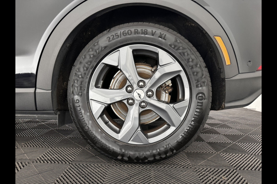 Ford Mustang Mach-E RWD 75 kWh [ 3-Fase-11kW] {SOH-86%} (INCL.BTW) *LEATHER | FULL-LED | DAB | DIGI-COCKPIT | KEYLESS | NAVI-FULLMAP | CARPLAY | HEATED-COMFORTSEATS | TOPVIEW | ADAPTIVE-CRUISE | PRIVACY-GLASS | 18'' ALU*