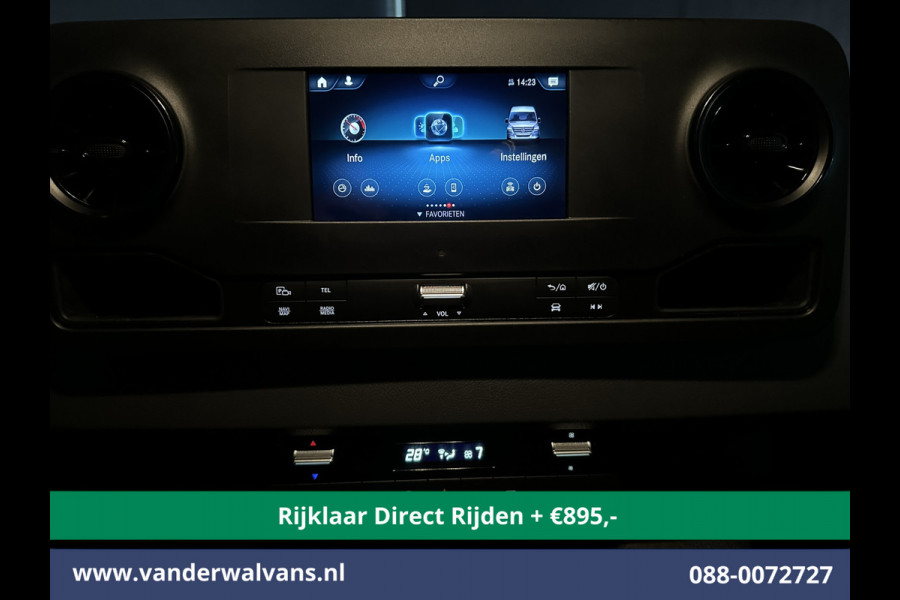 Mercedes-Benz Sprinter 315 CDI 150pk 9G-Tronic Automaat *Rijklaar Direct Rijden* L3H2 Euro6 Airco | Navigatie | Apple Carplay Android Auto, Mbux, Bijrijdersbank