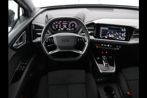 Audi Q4 e-tron 40 Launch edition Advanced Plus 77 kWh | SOH 94% | Warmtepomp | Stoelverwarming | Adaptive cruise | Camera | Carplay | Matrix LED | Virtual Cockpit | Navigatie | Parkeerhulp | Climate control