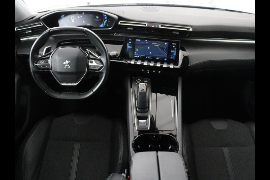 Peugeot 508 1.6 HYbrid 225 Allure | Adaptive cruise | Half leder | Carplay | Camera | Navigatie | Parkeerhulp | Full LED | Sfeerverlichting | Climate control | Bluetooth | PHEV | Plug In