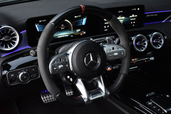 Mercedes-Benz CLA-Klasse AMG 45 S 4MATIC+ 421pk | Pano | ACC | Burmester | 360 Camera | Multibeam LED | AMG Night Pack |