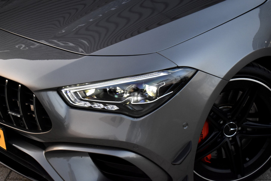 Mercedes-Benz CLA-Klasse AMG 45 S 4MATIC+ 421pk | Pano | ACC | Burmester | 360 Camera | Multibeam LED | AMG Night Pack |