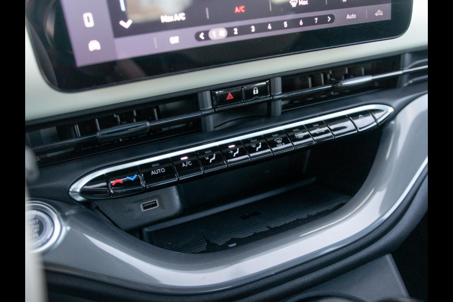 Fiat 500 Hybrid Collezione | Clima | LED | PDC | JBL Premium Audio | 17" | Camera | BSM | Canneloni Ivory/Piombo interieur