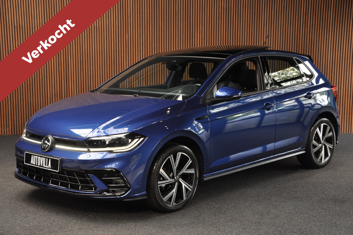 Volkswagen Polo 1.0 TSI 3x R-Line Pano Leer Virtual Climate PDC LM velgen