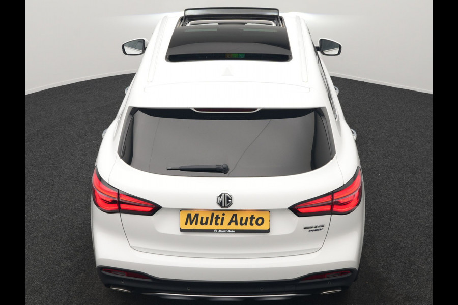 MG EHS 1.5 TGDI Luxury PHEV 258pk Dealer O.H | Panodak | Adaptive Cruise | 360 Camera | Sfeerverlichting | Lederen Sportstoelen Verwarmd | Apple Carplay | Keyless | LED Koplampen | Virtual | Navigatie | DAB | Plug In Hybrid |