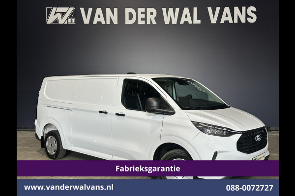 Ford Transit Custom 2.0 TDCI 136pk L2H1 Fabrieksgarantie Euro6 Airco | Camera | LED | Apple Carplay | Cruisecontrol Android Auto, Verwarmde voorruit, Parkeersensoren, Bijrijdersbank, 2740 kg trekvermogen