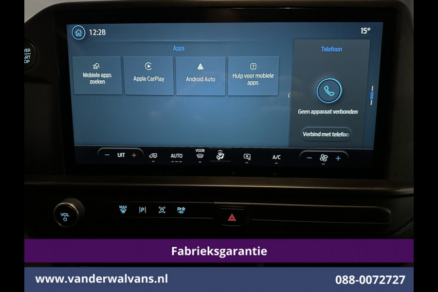 Ford Transit Custom 2.0 TDCI 136pk L2H1 Fabrieksgarantie Euro6 Airco | Camera | LED | Apple Carplay | Cruisecontrol Android Auto, Verwarmde voorruit, Parkeersensoren, Bijrijdersbank, 2800kg trekvermogen