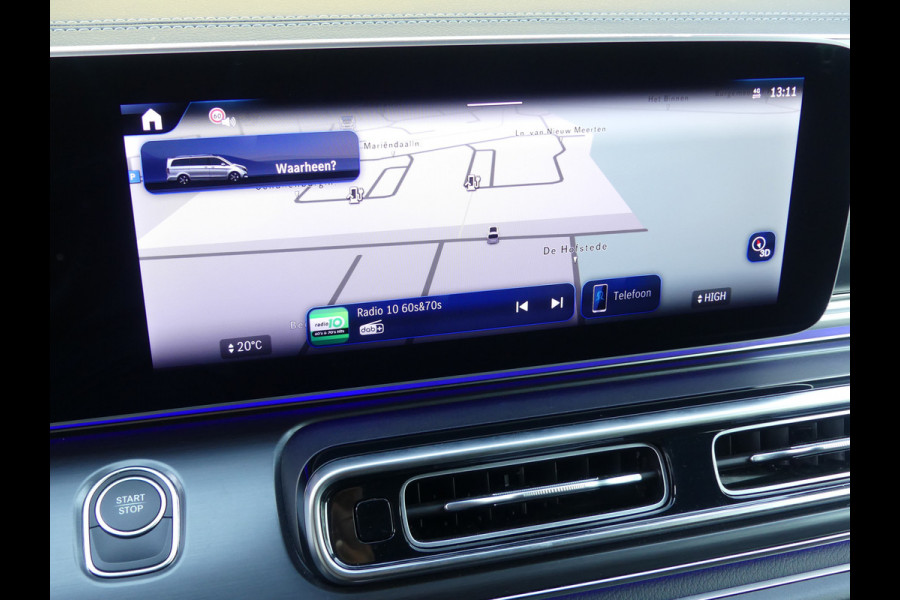 Mercedes-Benz Eqv 300 L2 90kWh Dubbel Cabine Led/Leer/360 camera elek deuren