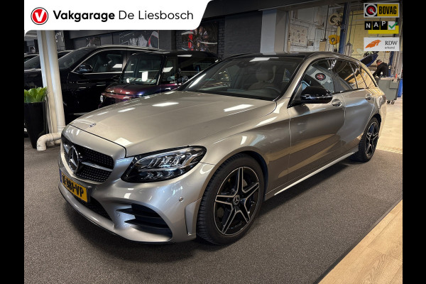 Mercedes-Benz C-Klasse Estate 180 Business Solution AMG,pano,trekhaak,leer,stoelverw,camera