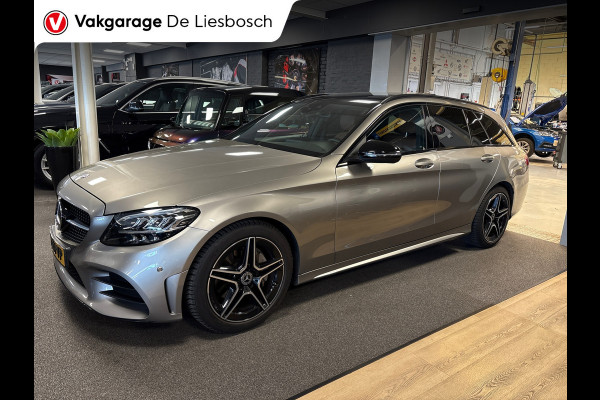 Mercedes-Benz C-Klasse Estate 180 Business Solution AMG,pano,trekhaak,leer,stoelverw,camera