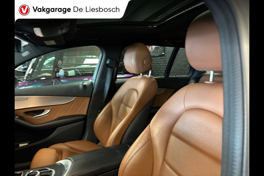 Mercedes-Benz C-Klasse Estate 180 Business Solution AMG,pano,trekhaak,leer,stoelverw,camera