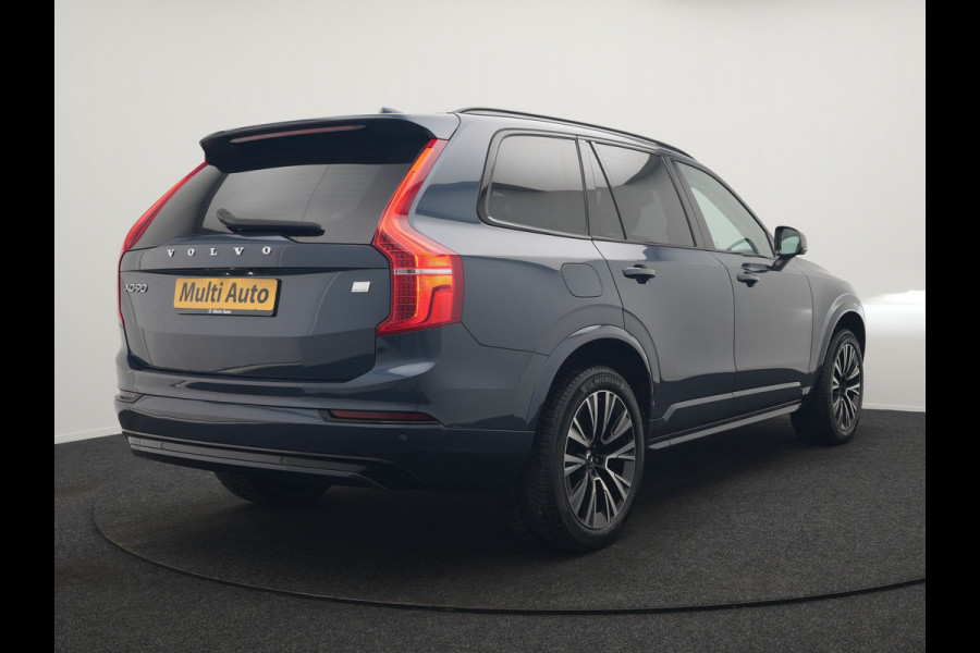 Volvo XC90 T8 Recharge AWD Plus Dark LONG RANGE 7 Persoons PHEV 455pk Dealer O.H. | Trekhaak Af Fabriek | Adaptive Cruise | Camera | Harman / Kardon | Lederen Sportstoelen Memory & Verwarmd | Google Assistent | Keyless | Blis | Stuur Verwarmd | Apple Carplay | Plug In Hybrid
