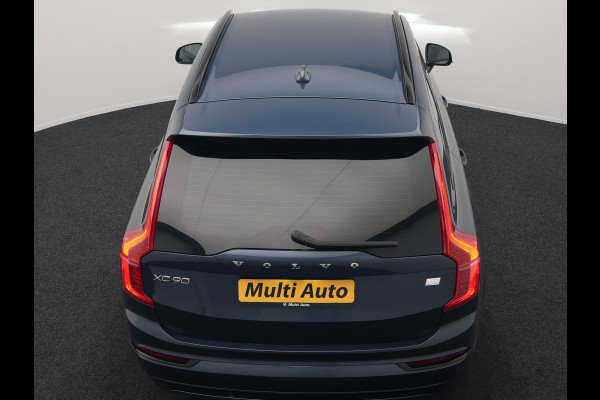 Volvo XC90 T8 Recharge AWD Plus Dark LONG RANGE 7 Persoons PHEV 455pk Dealer O.H. | Trekhaak Af Fabriek | Adaptive Cruise | Camera | Harman / Kardon | Lederen Sportstoelen Memory & Verwarmd | Google Assistent | Keyless | Blis | Stuur Verwarmd | Apple Carplay | Plug In Hybrid