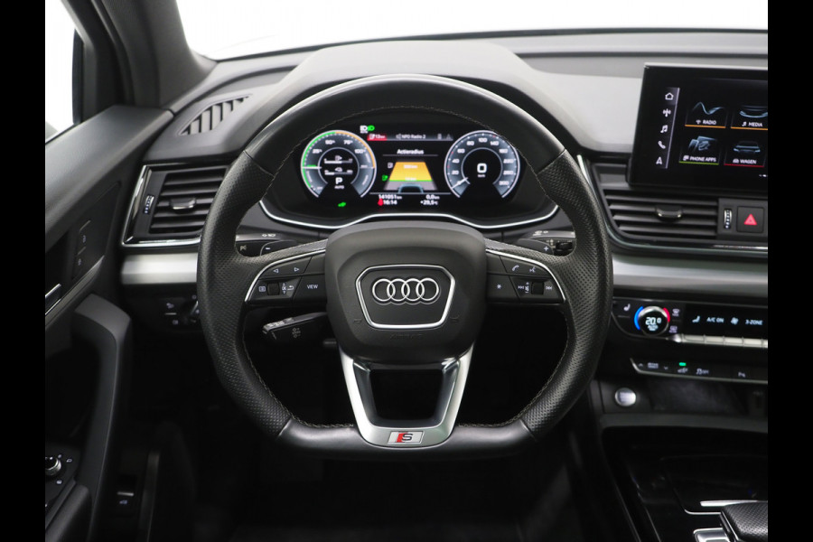 Audi Q5 55 TFSI e quattro Competition S-Line | Panoramadak | Luchtvering | Camera | Virtual | Keyless | DAB | Carplay