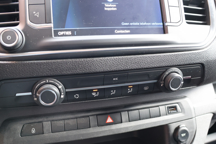 Peugeot Expert 2.0 BlueHDI 180 Long DC | Dubbel Cabine | 6-Zitter | Bi-Xenon | CarPlay | Camera | Navigatie | Stoelverwarming | L+R Schuifdeur | Grip control | NAP Logisch | Nieuwe APK
