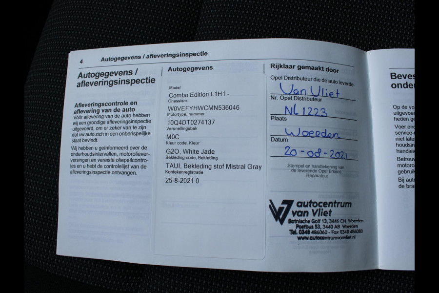 Opel Combo 1.5D L1H1 Edition | AIRCO | CRUISE CONTROL |