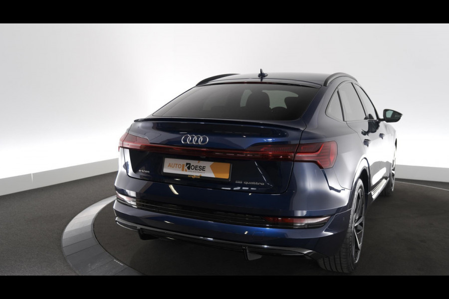 Audi e-tron Sportback 55 Quattro S Edition 95 kWh 408 pk| Head-Up Display | Luchtvering | Elektronische Kofferklep | Camera