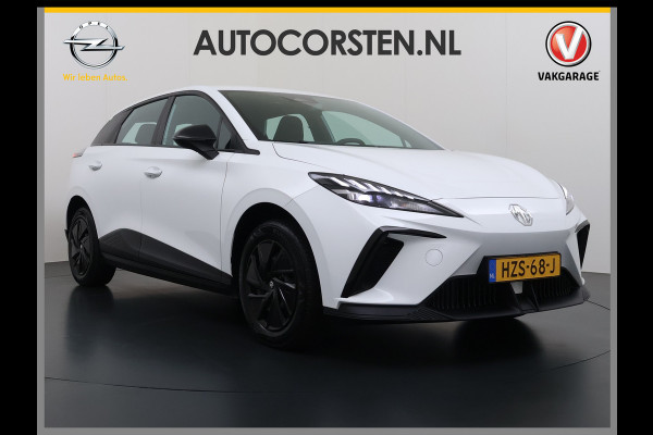 MG Mg4 electric 51kWh LFP AccuApple Carplay Android Auto Pdc Adap.Cruise Ecc Rijstrooksensor Led Bluetooth DAB Isofix File assistent Verkeersbord detectie SOH 92% € 30.000 nieuw!