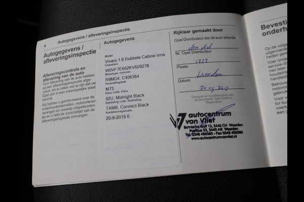 Opel Vivaro 1.6 CDTI 145 PK DUBBEL CAB. IRMSCHER GT 058/100 + 2 SCHUIFDEUREN | LEDER | CAMERA | STOELVERW. | TREKHAAK 2000 KG