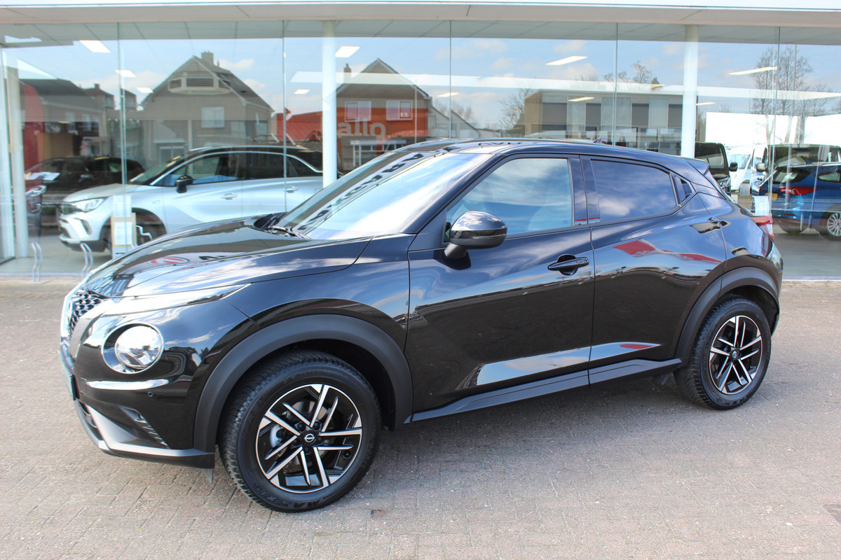 Nissan Juke 1.0 114 pk DIG-T N-Connecta Nieuwste Model Van 37250,- voor 24895,- Navigatie, Stoel verwarming, Cilmate control, Cruise Control, Lane Assist