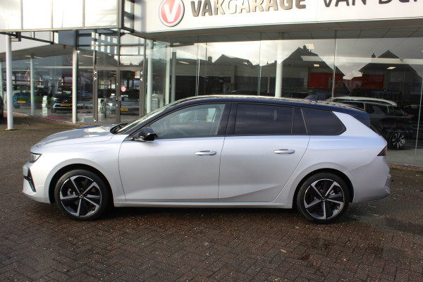 Opel Astra Sports Tourer 1.2 Turbo GS Line , 130 pk Automaat Climate control , Cruise control , Stoelverwarming , Bluetooth LED dag rijverlichting , AGR Stoel