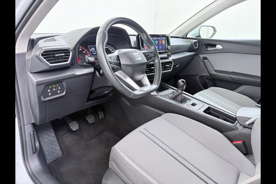 Seat Leon T 111pk Adap.Cruise Apple Carplay Android Camera Stoel+Stuurverwarming Pdc Navi* Ecc Business Lmv 19" Isofix DAB Led Front Assist Keyless-Go