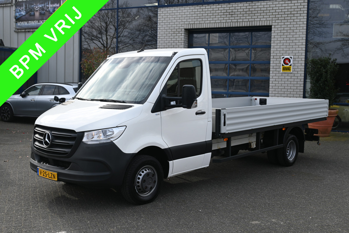 Mercedes-Benz Sprinter 514 CDI L3 Open laadbak Airco, Geveerde stoel, MBUX met Apple Carplay / Android Auto