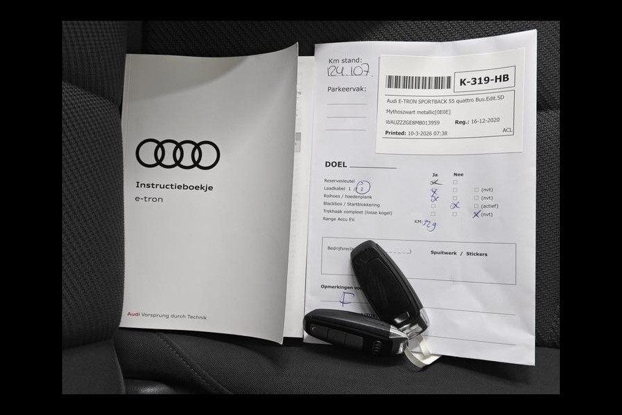 Audi e-tron Sportback Aut. 55 quattro Business edition 95 kWh | Camera | Navi | Luchtvering |