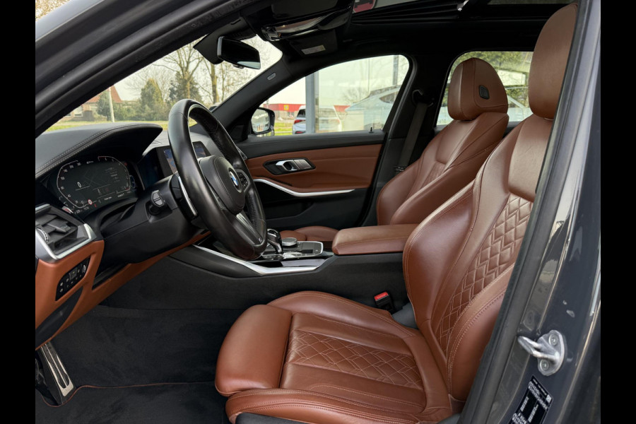 BMW 3 Serie Touring Aut. 330e High Exe. M-Sport Individual | SoH 98% | Trekhaak | Panorama | 360 Camera | Leder | VOL! |