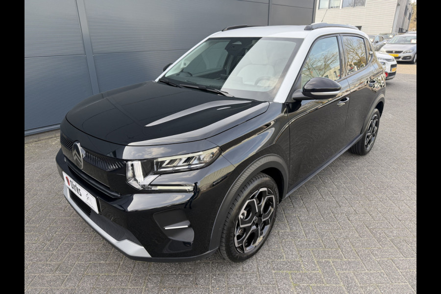 Citroën C3 100pk Max (Camera - LED - Automatische Airco - Navigatie - Parkeersensoren - Draadloos laden - Apple Carplay)