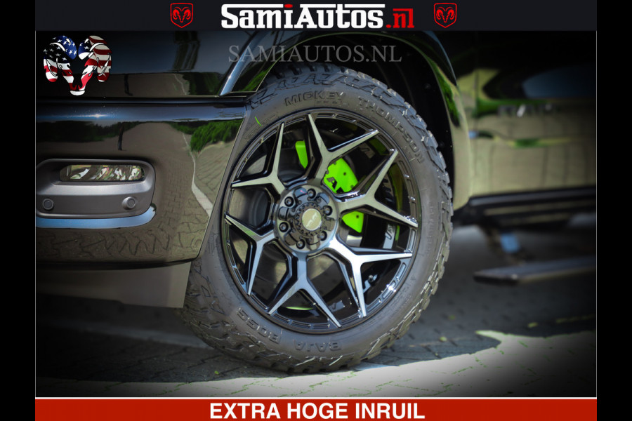Dodge Ram 1500 Limited Night High Output 540HP 706Nm | Massage + Full Option | De Meest Luxe en Volle Pick-Up in zijn Klasse | Comfortabele Dubbele Cabine met Royale 5 Zitplaatsen | BPM vrij | Nu Leverbaar uit Voorraad | Voorraad Nr 2300 - 7689