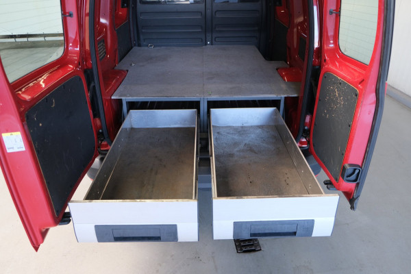 Volkswagen Caddy 1.0 TSI - Airco, Cruise, Stoelverwarming, 2x Schuifdeur.