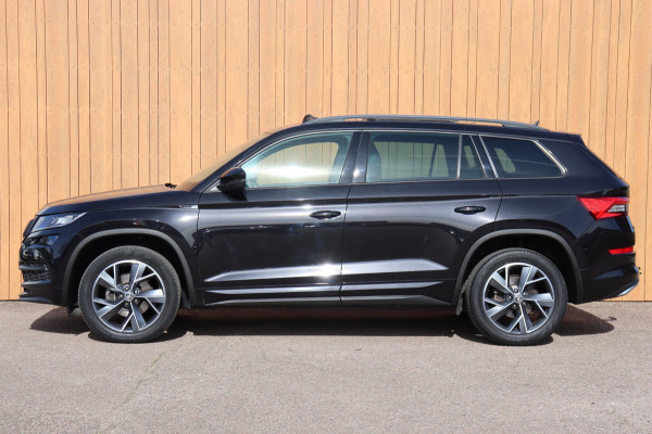 Škoda Kodiaq 1.5 TSI Sportline Business org.NL schuifdak trekhaak el.klep canton leer+verw. camera