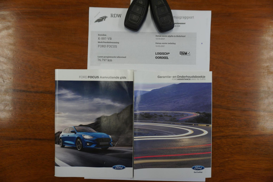 Ford Focus 1.0 EcoB.125PK Hybrid Titanium X Digi-Dash/B&O/ Camera/Parking Pack.