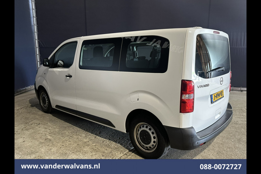 Opel Vivaro Combi 1.5 CDTI 120pk L2H1 Personenbus 9-Zits Euro6 Airco | Navigatie | Apple Carplay | Cruisecontrol Android Auto, Achterklep, Parkeersensoren