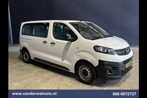 Opel Vivaro Combi 1.5 CDTI 120pk L2H1 Personenbus 9-Zits Euro6 Airco | Navigatie | Apple Carplay | Cruisecontrol Android Auto, Achterklep, Parkeersensoren