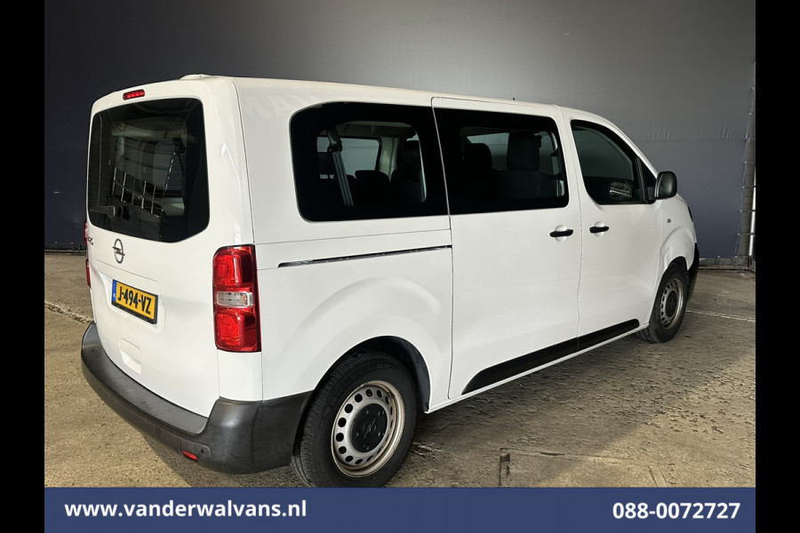 Opel Vivaro Combi 1.5 CDTI 120pk L2H1 Personenbus 9-Zits Euro6 Airco | Navigatie | Apple Carplay | Cruisecontrol Android Auto, Achterklep, Parkeersensoren